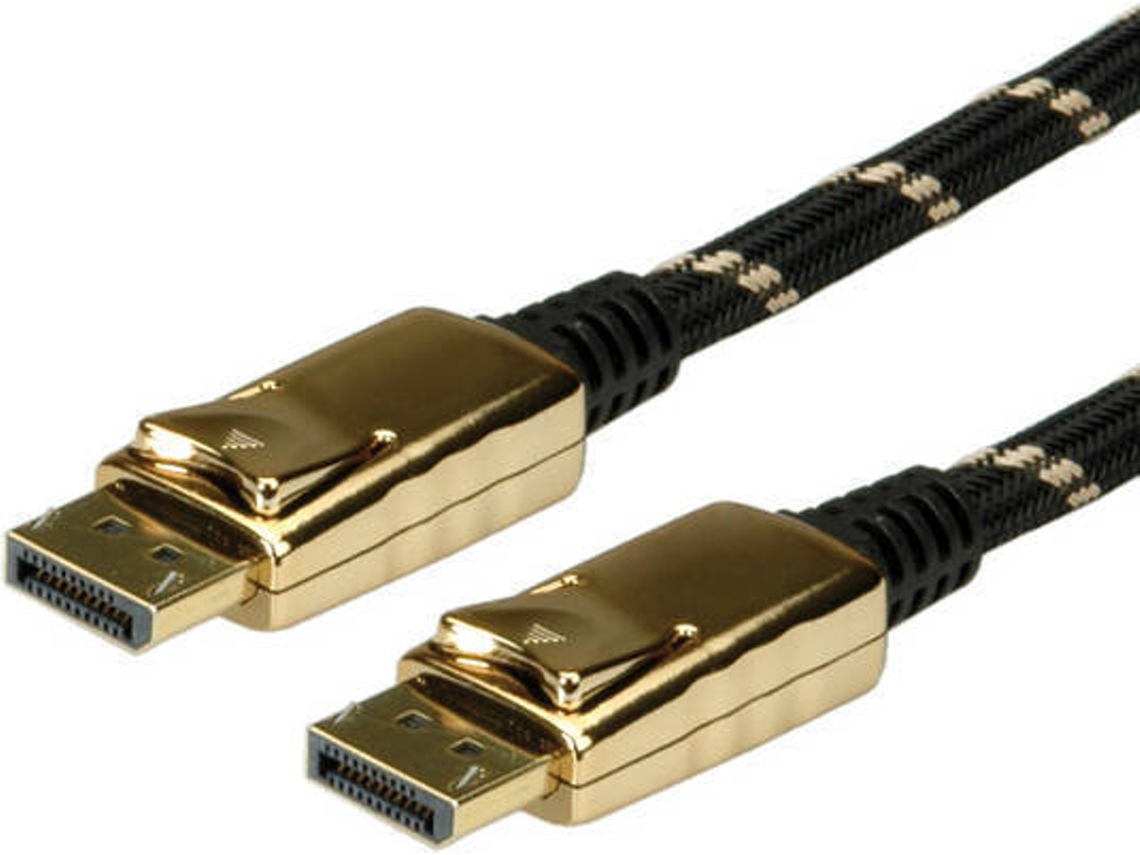 Cabo de Dados ROLINE (DisplayPort - 1 m - Preto)