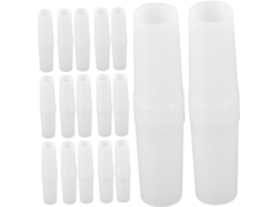 Conjunto De 20-adaptadores Haste Conectora Para Mosquiteiro, Para Conexão De Hastes Mosquiteiro Em Unidades Dossel Cama
