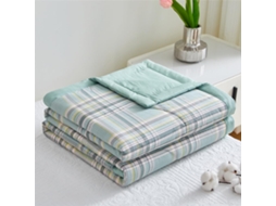 Colcha Acolchoada Fansu para Ar Condicionado Capa de Edredom Algodão Conjunto Cama Sofá com 180x200cm, Macio,