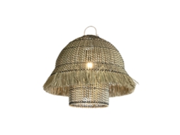 Luminária de Teto Feita de Fibras Naturais, 74x57x65cm ALEXANDRA HOUSE LIVING