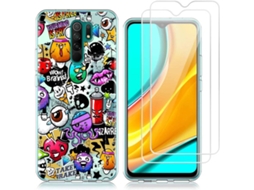 Capa + Película Xiaomi Redmi 9 HONGWE.