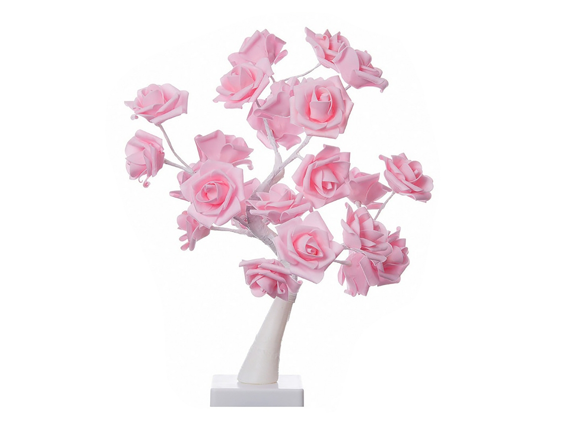 Laxiscreed Lâmpada Led Rosa 24 Para Decoração De Quarto E Festas