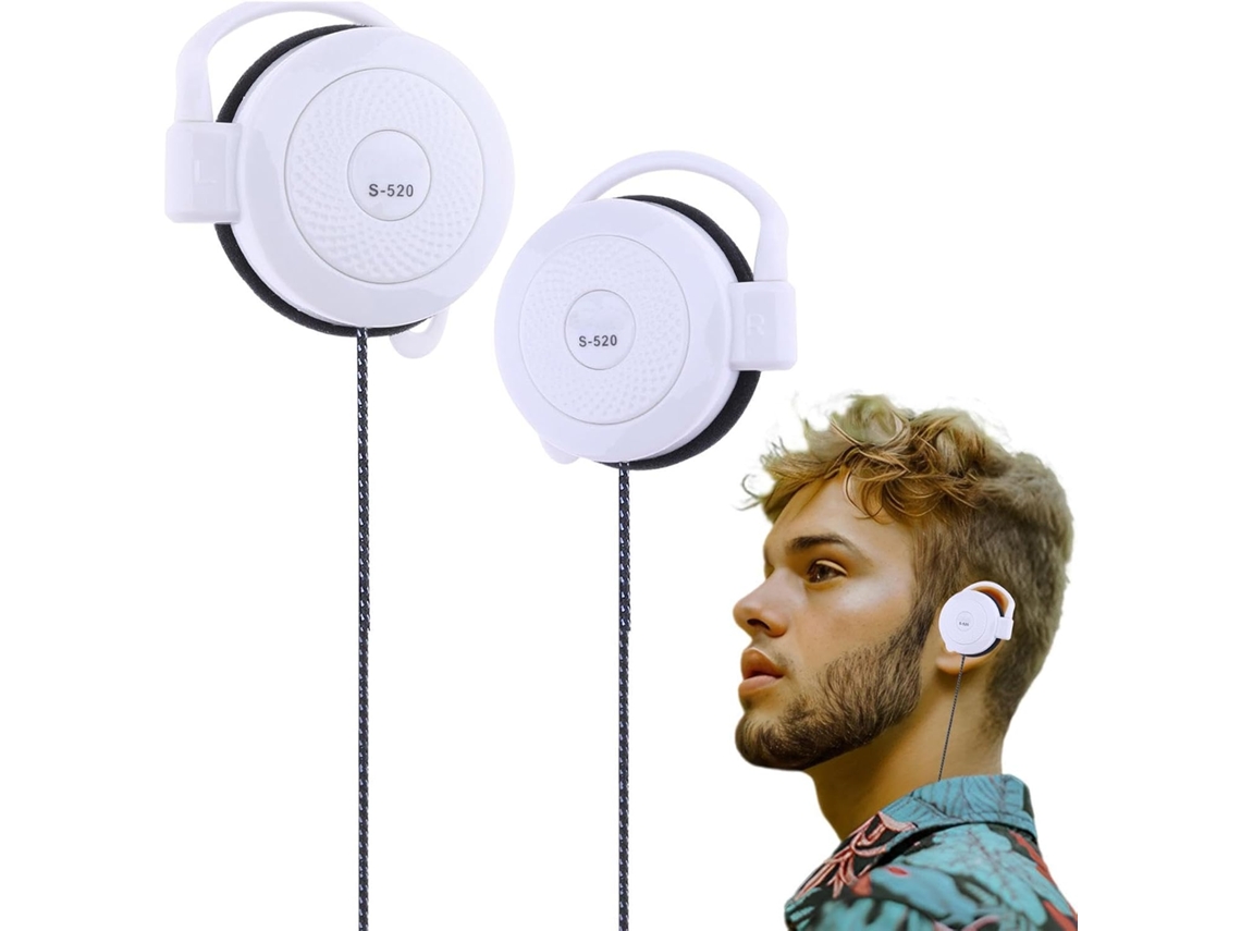Fones De Ouvido Com Fio Tipo Clipe