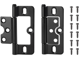 Dobradiça Plana De Metal Para Portas Armários, Janelas, Caixas De Madeira, Acessórios De Ferragens Para Móveis