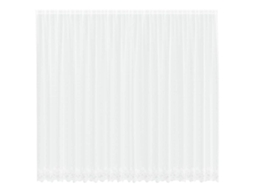 Conjunto 1 Cortina De Renda Vidaxl Branco Poliéster (280 X 500 Cm)