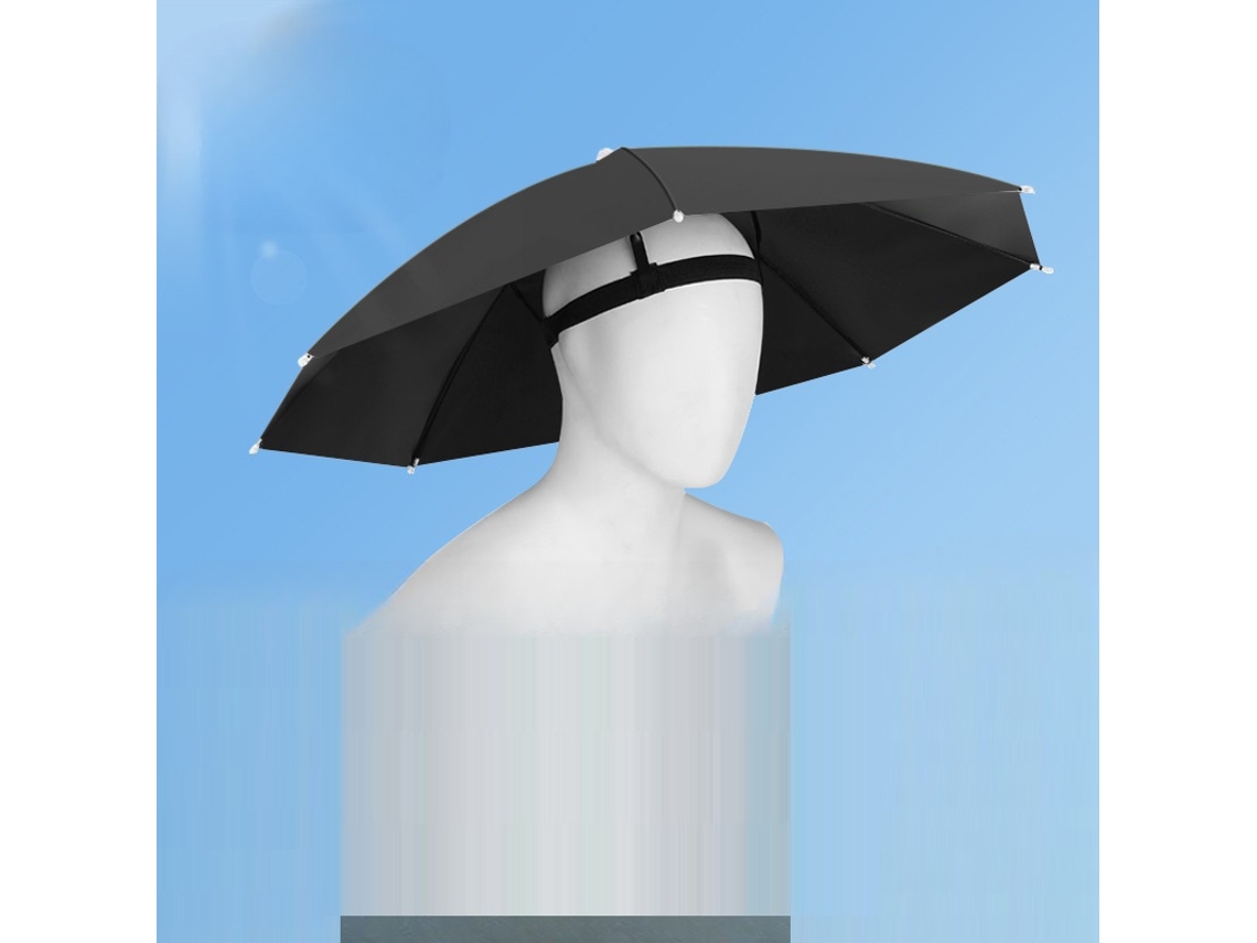 Guarda chuva Dobrável Estilo Chapéu À Prova de Vento com Diâmetro 69 Cm e Design Moderno Folhas Carvalho, Multifuncional STELASPLEN