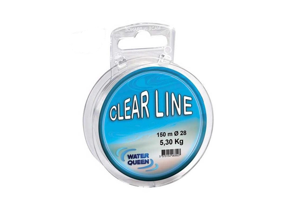 Nylon WaterQueen Clear Line 150m 4,30kg