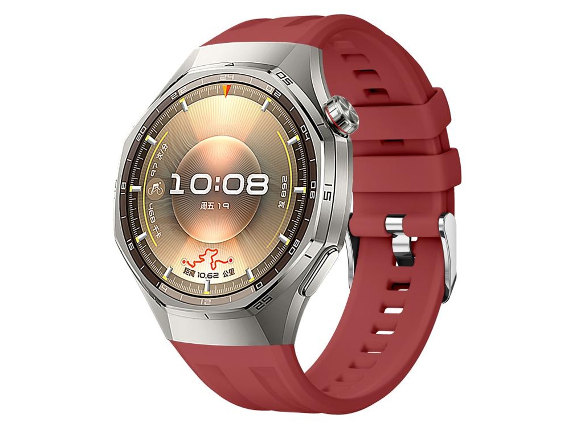 Bracelete para Huawei Watch Fit 4 / Fit 4 Pro / Fit 3 Aço Inoxidável com Fivela de Sete Contas Prata XIAOMOYU