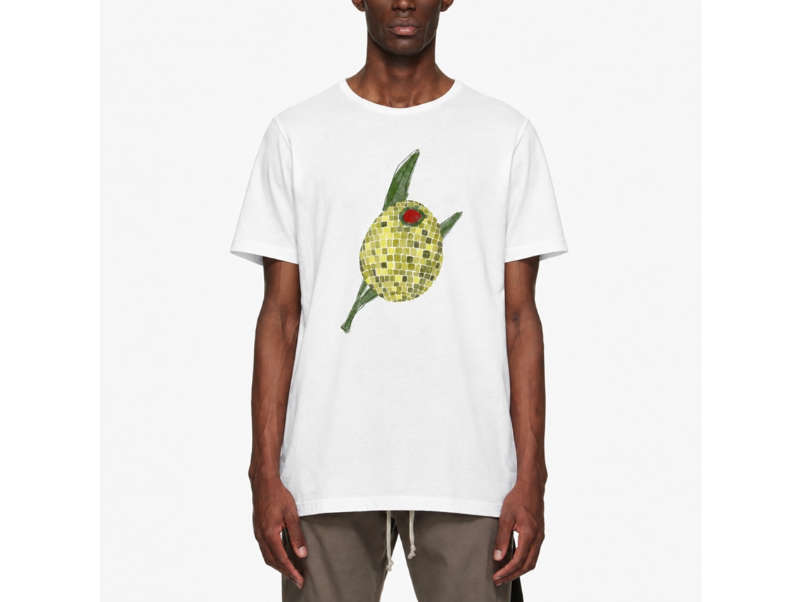 Rockinstone Disco Olive Lauren Emmett Art T-shirt Unique Designer Style