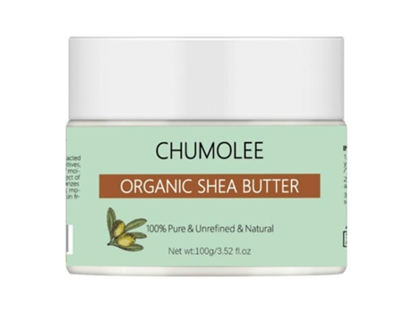 Manteiga De Karité Orgânica Não Refinada 100 Natural 100g Nutrição Corporal Hidratante Cuidados Com A Pele Chumolee