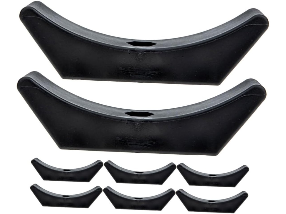 Suporte para halteres e barras de levantamento, 8 peças, resistente, S/MARCA