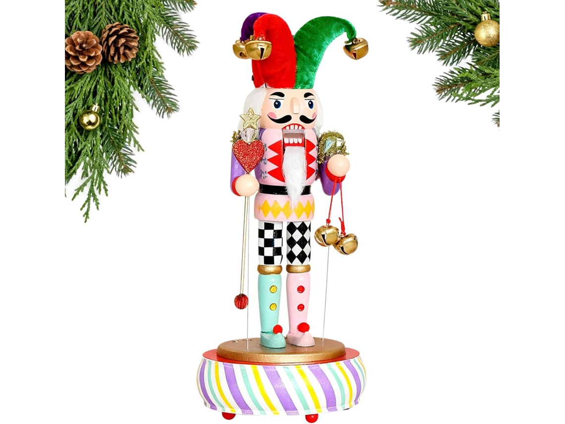 Caixa de M Sica Quebra Nozes Decora Es Natal Enfeite para as Festas Colecionadores Lareira Mesa Prateleira Cabeceira VAYOTOY