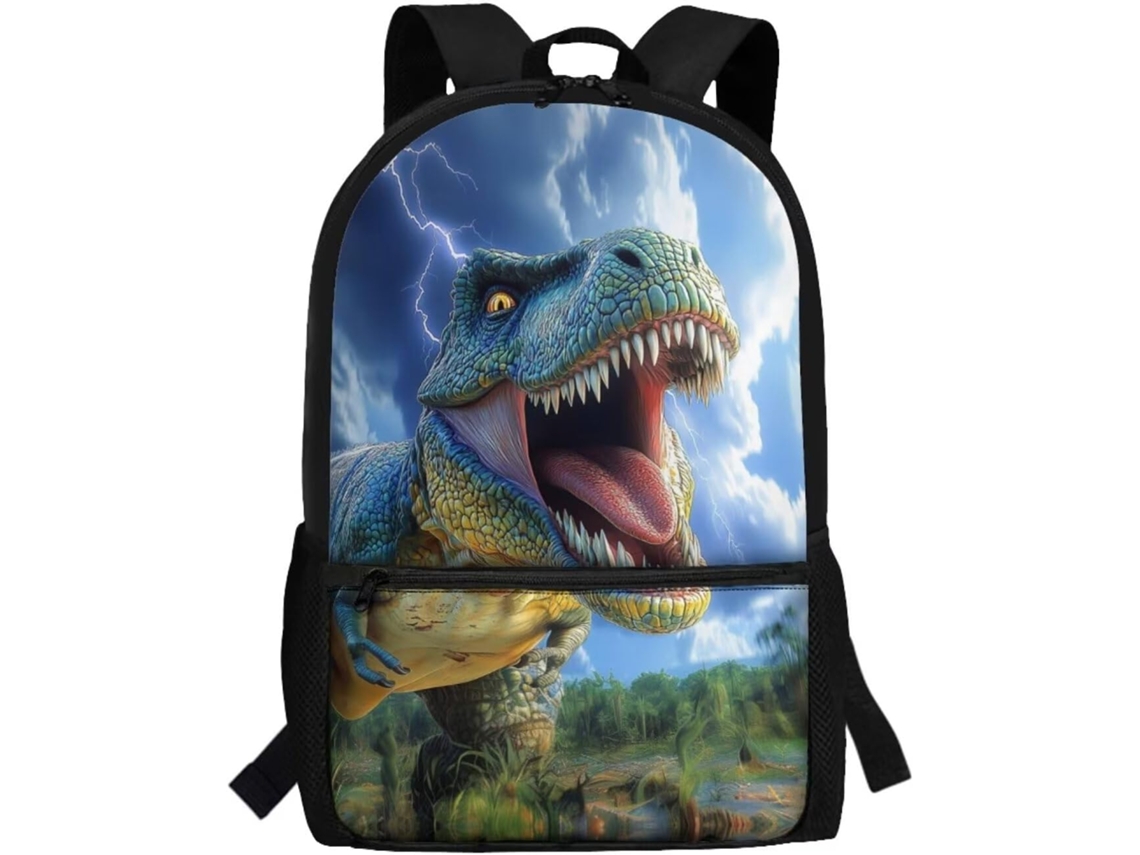 Mochila Polero Para Meninos, Ideal Pré-escola E Ensino Fundamental. Casual Leve, Com Estampa De