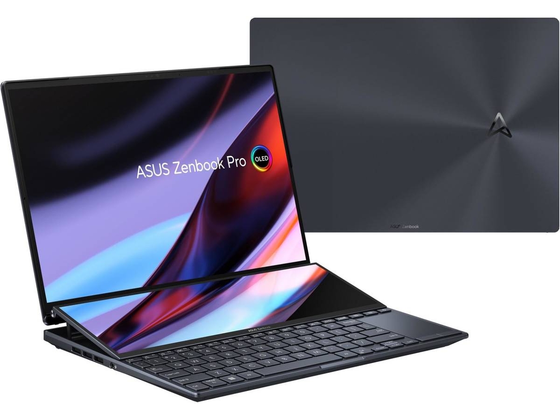 Portátil ASUS Zenbook Pro UX8402ZE-92DOT5PB1 (14.5'' - Intel Core i9-12900H - RAM: 32 GB - 1 TB SSD - NVIDIA GeForce RTX 3050 Ti)
