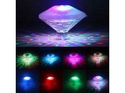 No.9620-Changm Subaquática Lâmpada Flutuante Rgb Led Iluminação de Discoteca Brilho Mostrar Piscina Spa Decorado Lâmpada de Luz ROKOO