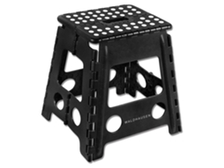 Tamborete Dobrável Prateado 38 X 32 X 39 Cmwaldhausen
