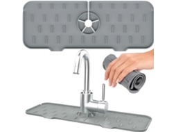 Tapete De Pia Silicone, Protetor Antiderrapante Sob Torneira, Grade Cozinha