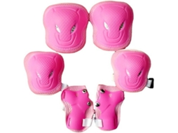 Equipamento de Proteção ATRUMS 6 Peças Rosa Patins e Trotinetes (20 x 20 x 10 cm)