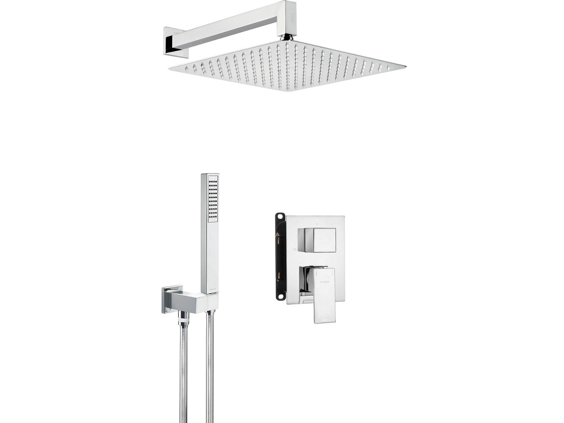 Concealed Shower Set With Mixing Box