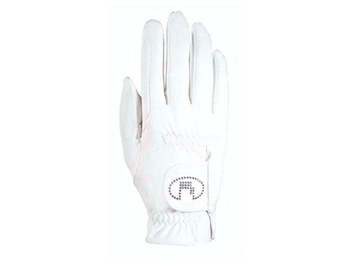 Luvas Lisboa Branco 7.5Roeckl