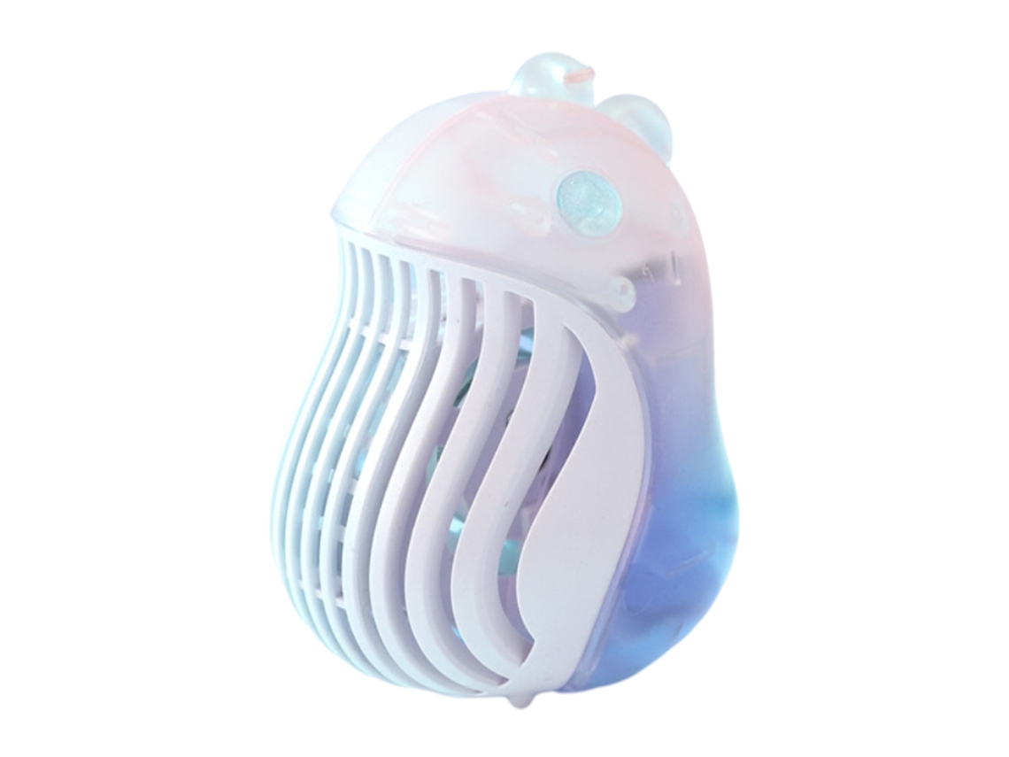 Mini Ventilador Portátil Transparente Colorido de Dinossauro para Uso Externo BRILVIBERA