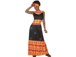 Fato de Mulher DISFRAZZES Curandeira Tribal (Tam: XL)