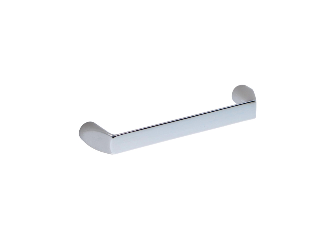 Puxador para Mobiliário Zamac Distância Entre Centros 96mm Cromado Polido Conjunto de 6 HARDWAREXCHANGE