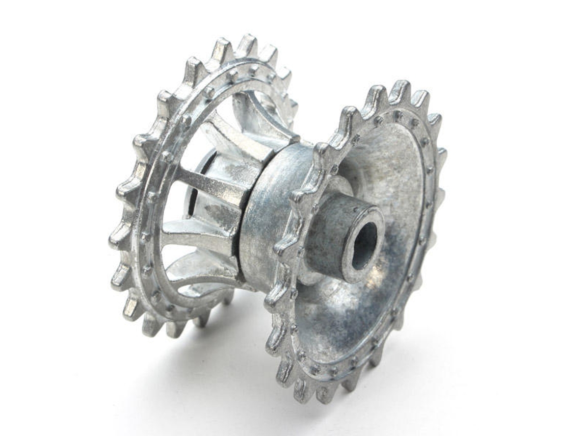 Roda Motriz Metálica Heng Long para Peças de Tanque Alemão Tiger Panther Rc 1/16 MDUG