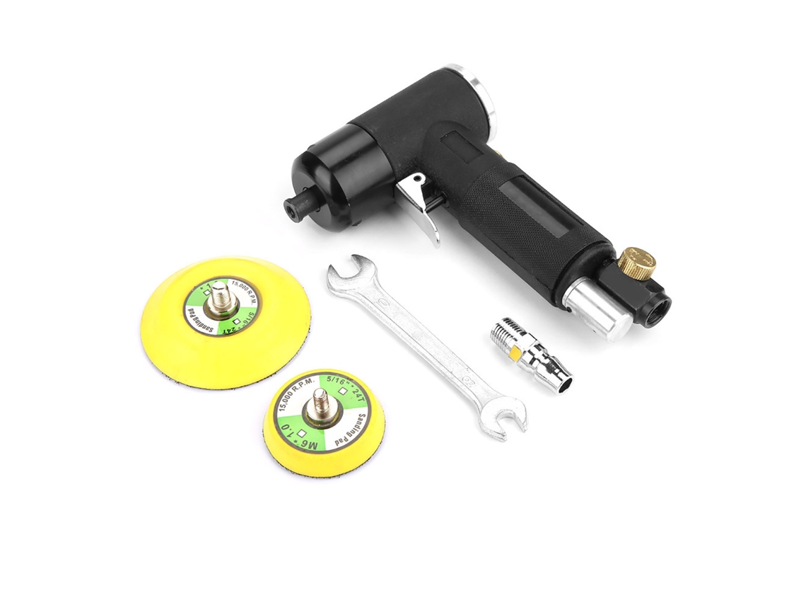 Mini Lixadeira Angular de Ar 2/3 Polegadas Ferramenta de Polimento Neumática com S/MARCA