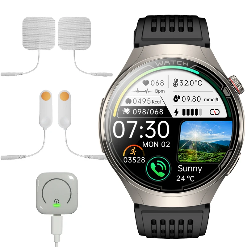 Smartwatch MDUG com Chamadas Hd via Bluetooth, 6 Modos de Sono
