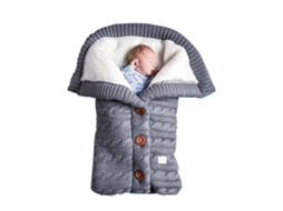 Saco de Dormir HALINUIA Bebé (Inverno - Grosso - Quente - Cobertor de Malha - Carrinho - 0-24 Meses)