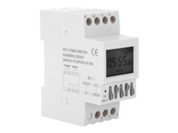 Interruptor De Controlo De Tempo Montado Em Carril Com Relé, Ideal Para Escolas E Fábricas, Marca Laxiscreed