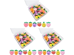 Tachinhas Série 3 Em Formato De Frutas Para Quadros Cortiça,
