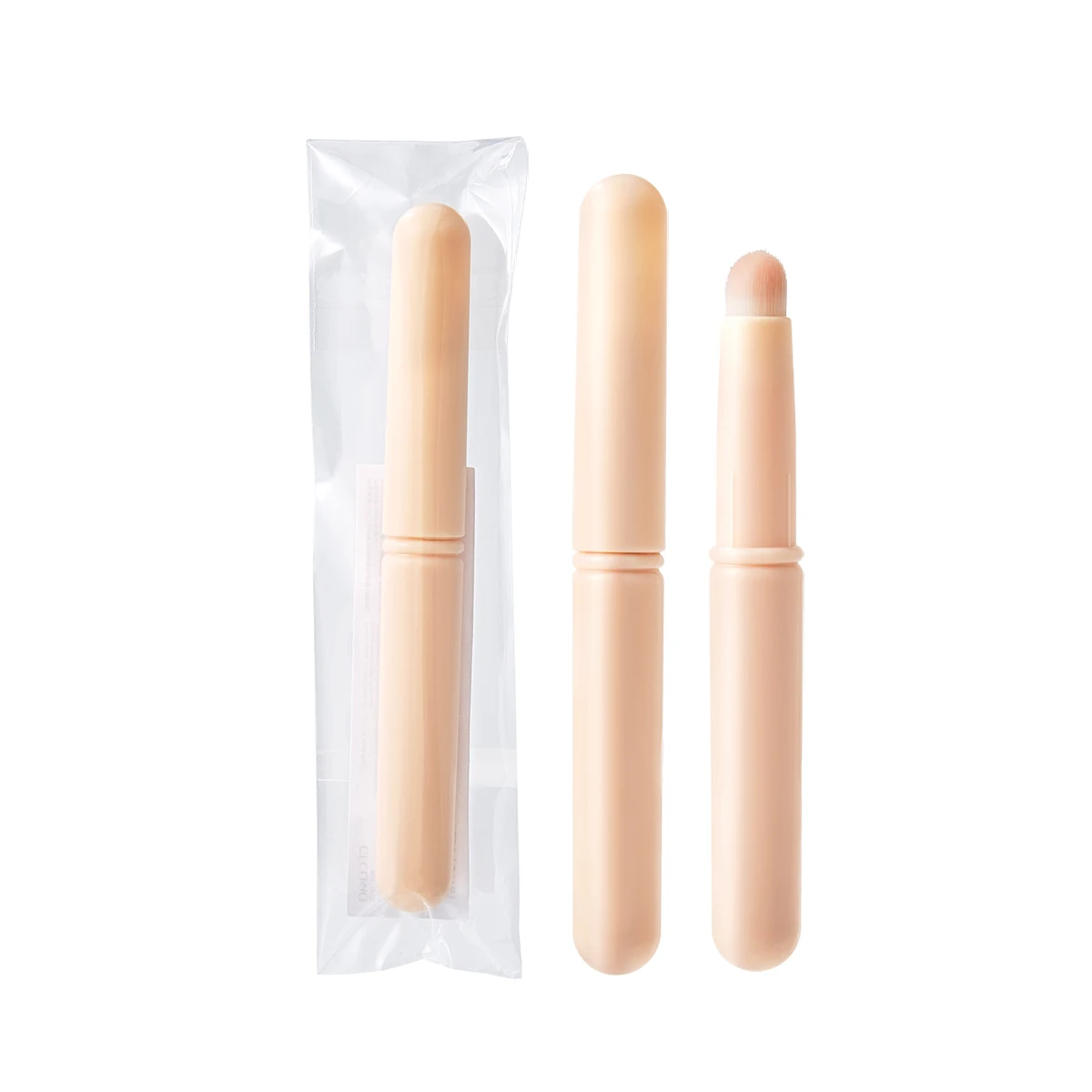 Pincel Labial Redondo, Com Cerdas Macias Para Disfarçar E Esfumar, Portátil.