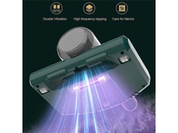 Aspirador De Pó Pequeno E Silencioso Para Remoção De Ácaros, Carregamento Sem Fio Portátil, Aspirador De Pó Uv Para Camas, Verde Aquaforge