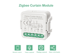 Módulo Interruptor Inteligente Cortina Tuya Zigbee Controle App | S/MARCA