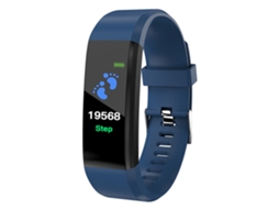 Pulseira Inteligente Pulseira Inteligente com Tela Colorida 115plus (azul) EOOCOO (monitoramento de Saúde, Monitoramento de Sono)