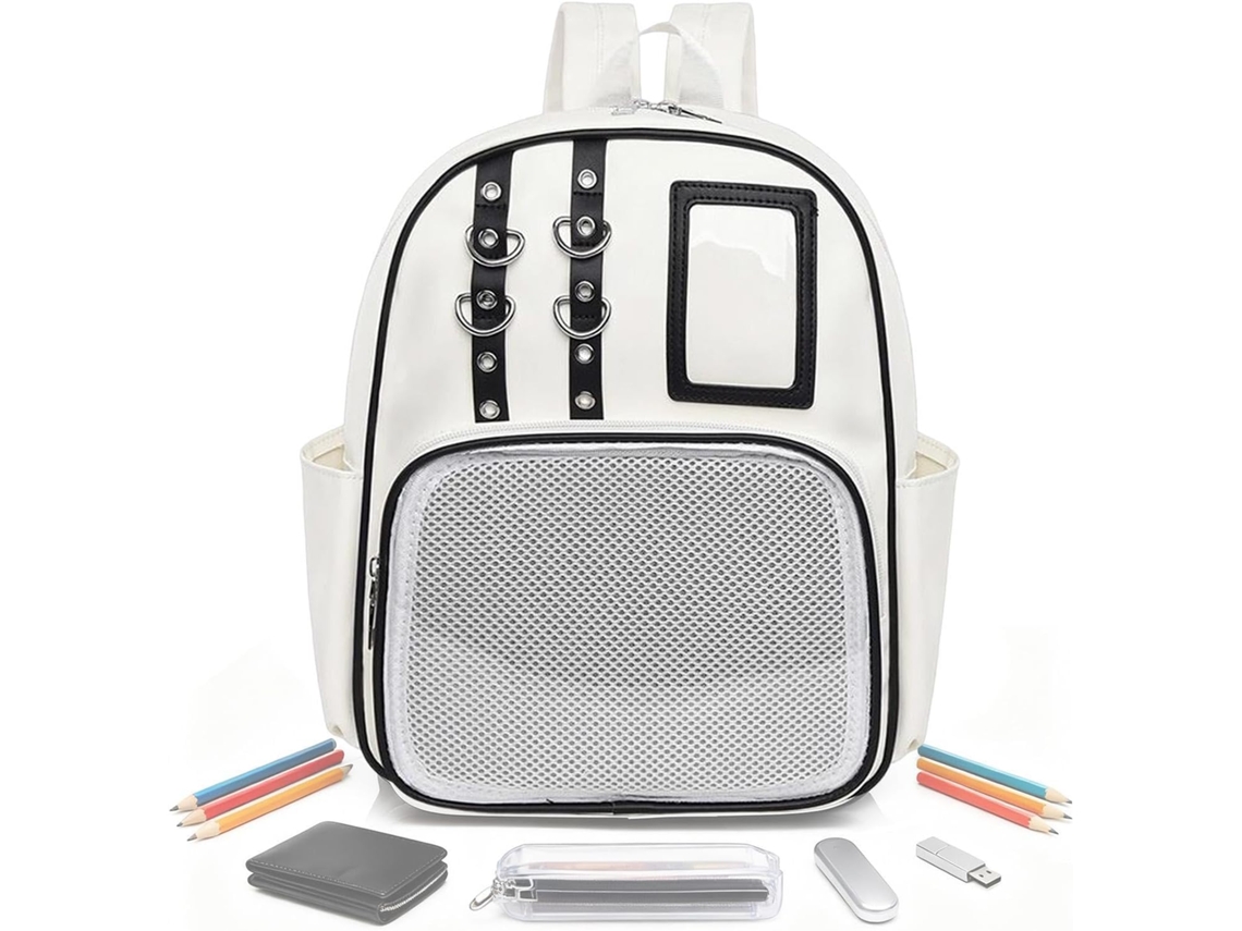 Bolsa Organizadora De Crachás Em Pu, Ideal Viagens, Caminhadas, Trabalho, Academia, Esportes E Atividades Ao Ar