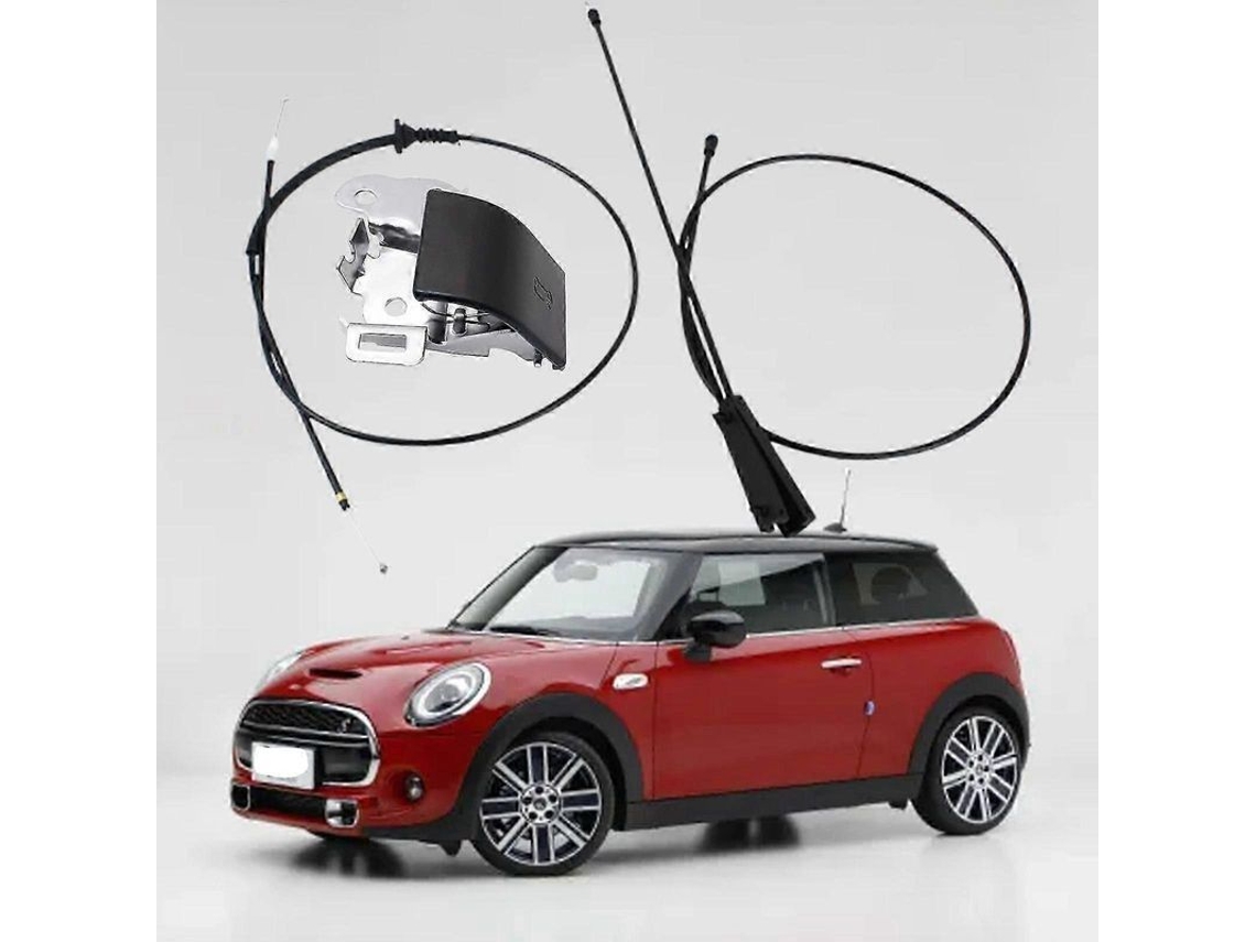 Conjunto de Substituição da Alavanca e do Cabo de Abertura do Capô para Mini Cooper R55, R56 e R57 CHARM (2007 2013)