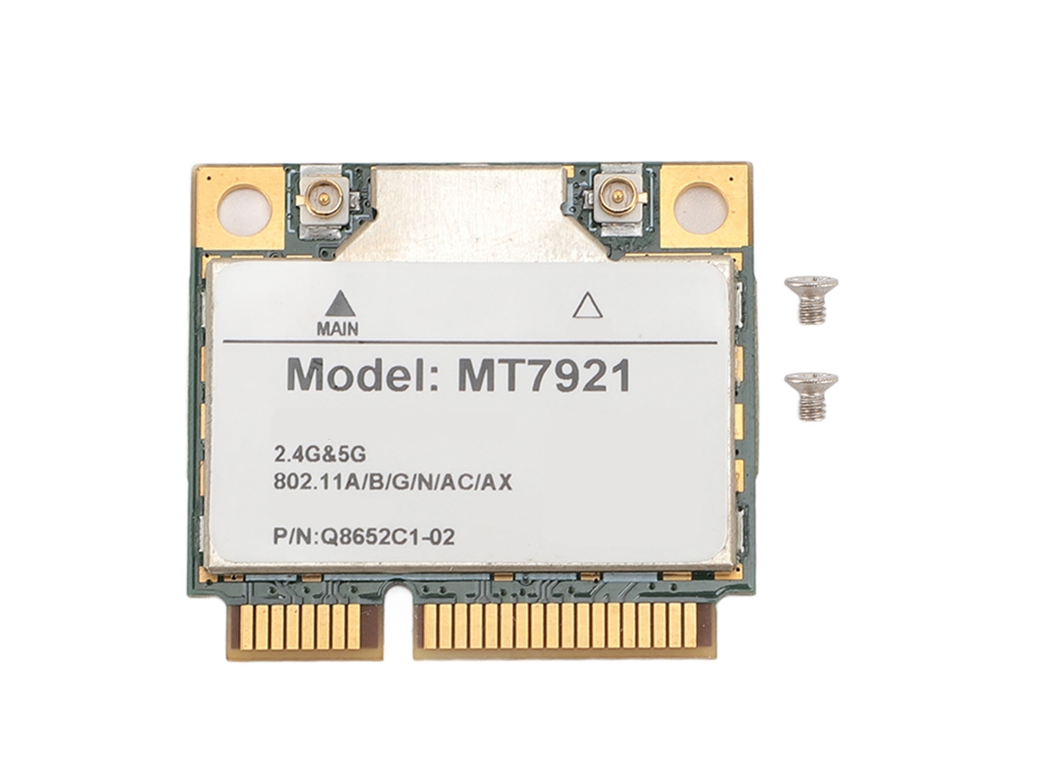 Adaptador De Placa Sem Fio Wifi 6 5ghz 1200mbps 2.4ghz 574mbps Mini Pcie Bluetooth 5.2