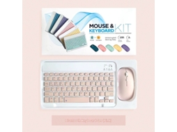 Teclado E Mouse Sem Fios Para Tablets Android, Para Ipad, Mini Teclado Em Inglês, Presente De Natal, Presente De Ano Novo.
