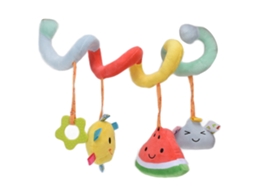Brinquedo Espiral 2026 para Berço e Carrinho de Bebê, Pelúcia Pendurada com Chocalho, Fofo e Adorável
