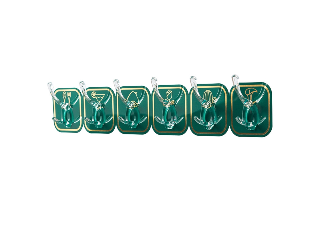 Gancho de Parede Polvo de Ferro Decorativo S/MARCA