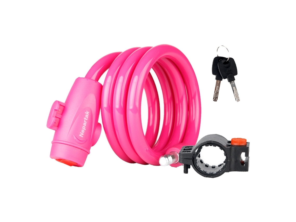 Cadeado De Bicicleta Resistente E Versátil, Com Trava De Cabo Multifuncional Sem Chave E Design De Recolhimento Automático Para Ma Aquaforge
