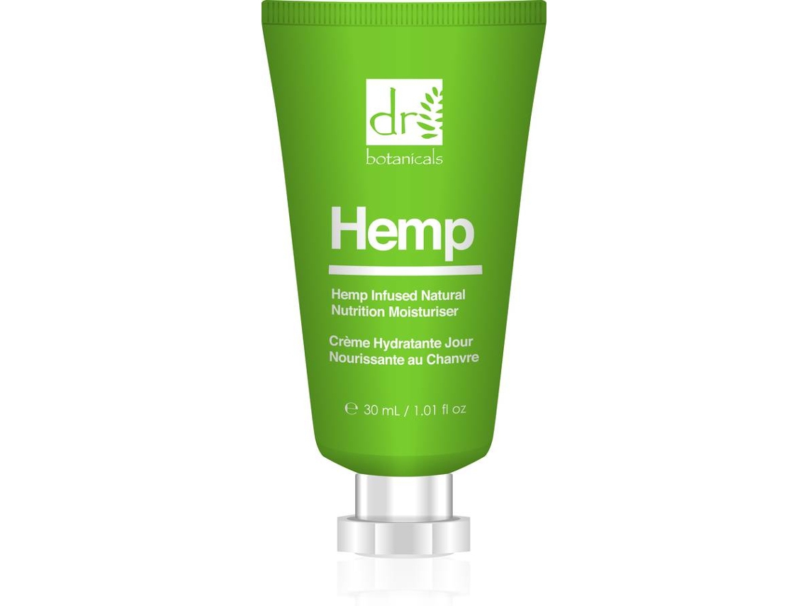 Creme de Rosto DR BOTANICALS Hemp Infused Natural Moisturiser (30 ml)