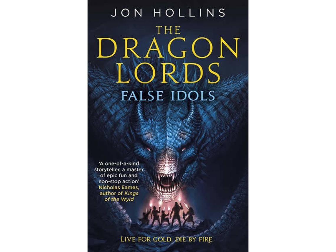Livro The Dragon Lords False Idols de Jon Hollins (Inglês)