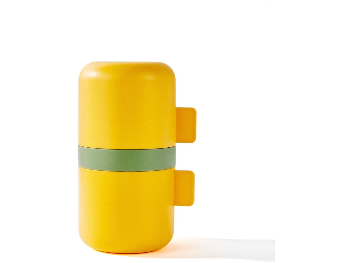 Moedor De Café Manual Portátil, Moagem Ajustável, Amarelo, Para Espresso, Prensa Francesa E Café Coado, Uso Em Casa E Viagens