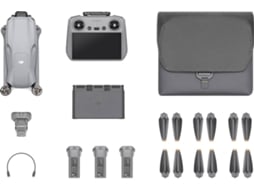 Drone DJI Air 3 Fly More Combo Rc2  (4K - Autonomia: Até 46 min - Cinzento)