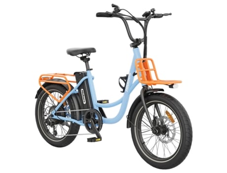 Bicicleta Eléctrica Hidoes C6 250w 36v 13ah Bateria 25km/h Travões De Disco Mecânicos Dianteiros E Traseiros Shimano De 7 Velocidades