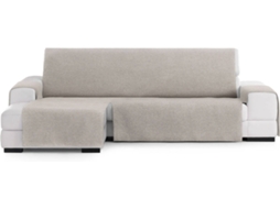 Capa de Chaise Longue Esquerda EYSA Extra Prática Premium Valeria Tecido Elástico (300 x 80 x 220 cm - Poliéster e Algodão - Lino)